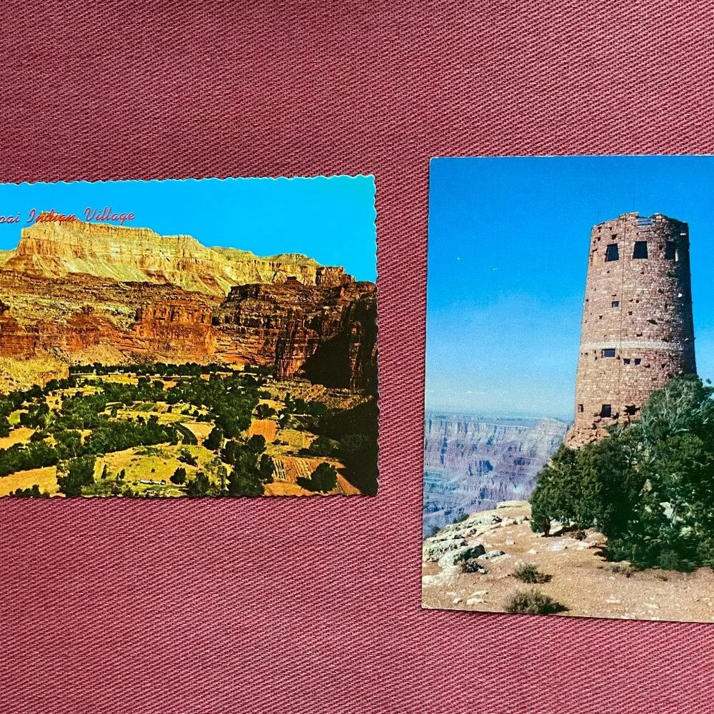Vintage Lot of 12 Arizona Unused Postcards